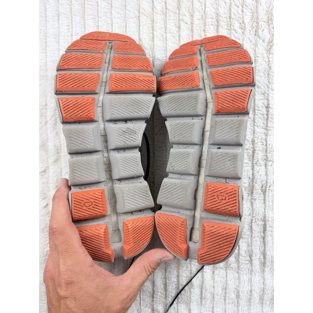 On Cloud Shoes X Shift Men's Size 8.5 Gray Alloy Red Running Hiking Sneakers - Picture 15 of 16